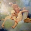 Tuxedo Park Junk Shop Fine Art 18th Century Oil Painting Of Angels