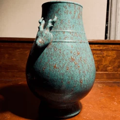 Tuxedo Park Junk Shop New Arrivals Hu Form Vase With Deer