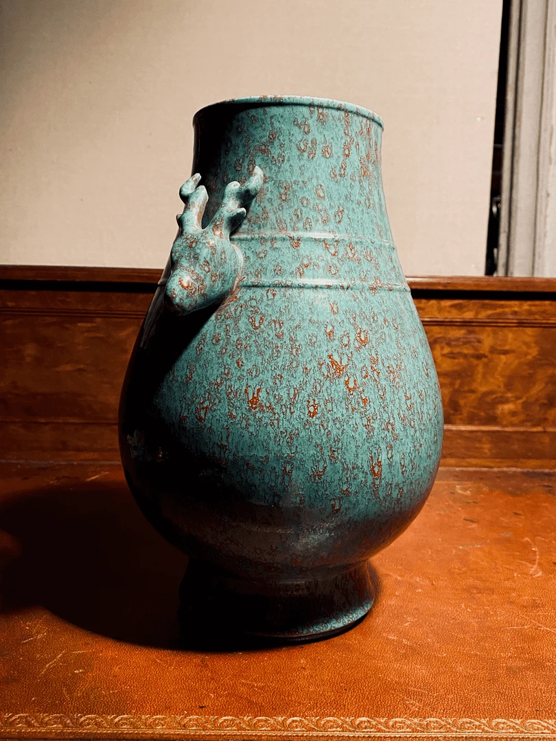 Tuxedo Park Junk Shop New Arrivals Hu Form Vase With Deer 1 Tuxedo Park Junk Shop New Arrivals Hu Form Vase With Deer