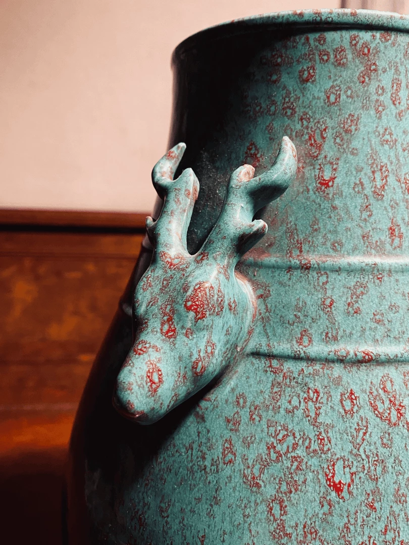 Tuxedo Park Junk Shop New Arrivals Hu Form Vase With Deer 2 Tuxedo Park Junk Shop New Arrivals Hu Form Vase With Deer