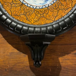 Tuxedo Park Junk Shop New Arrivals Sevres Charger In Carved Wood Surround