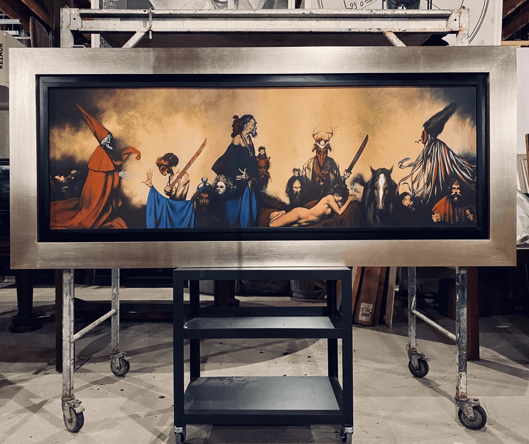 Tuxedo Park Junk Shop Rafael Coronel - Tastuán Y La Niña De Jerez Fine Art 1 Tuxedo Park Junk Shop Rafael Coronel - Tastuán Y La Niña De Jerez Fine Art