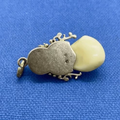 Tuxedo Park Junk Shop 14K Gold And Diamond Elks Pendant