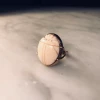 Tuxedo Park Junk Shop Jewelry Neo Egyptian Carved Scarab Ring In 14K