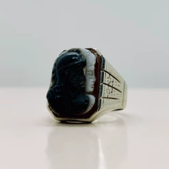 Tuxedo Park Junk Shop Vintage Carved Sardonyx Cameo