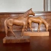 Tuxedo Park Junk Shop New Arrivals A Fine Pair Of Antique Hand-carved Horses