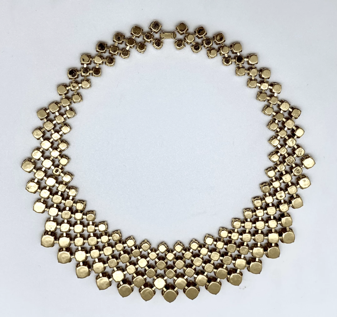 Tuxedo Park Junk Shop Trifari Crystal Collar Circa 1950 New Arrivals 3 Tuxedo Park Junk Shop Trifari Crystal Collar Circa 1950 New Arrivals