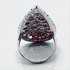 Tuxedo Park Junk Shop Natural Red-Orange Mozambique Garnet Ring New Arrivals