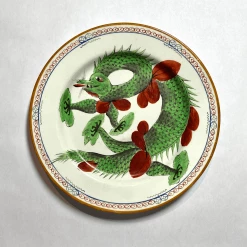 Tuxedo Park Junk Shop Hand-painted Flight & Barr Dragon Plates C. 1792-1807 New Arrivals 8 Tuxedo Park Junk Shop Hand-painted Flight & Barr Dragon Plates C. 1792-1807 New Arrivals