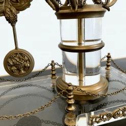 Tuxedo Park Junk Shop Neo-Classical Acrylic Mantle Clock 5 Tuxedo Park Junk Shop Neo-Classical Acrylic Mantle Clock