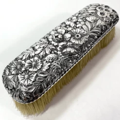 Tuxedo Park Junk Shop Sales Shop 22 Tuxedo Park Junk Shop A Clothing Brush In Sterling Silver Repoussé