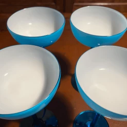 Tuxedo Park Junk Shop Carlo Moretti Murano Champagne Coupes