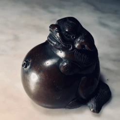 Tuxedo Park Junk Shop Objets Bronze Mythical Beast Water Dropper 8 Tuxedo Park Junk Shop Objets Bronze Mythical Beast Water Dropper