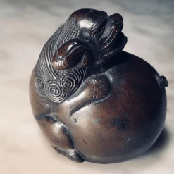 Tuxedo Park Junk Shop Objets Bronze Mythical Beast Water Dropper