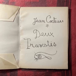 Tuxedo Park Junk Shop New Arrivals Jean Cocteau Deux Travestis, 1926