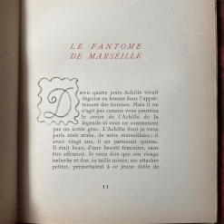 Tuxedo Park Junk Shop New Arrivals Jean Cocteau Deux Travestis, 1926