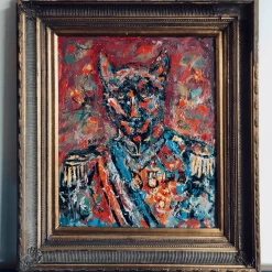 Tuxedo Park Junk Shop Rocco Monticolo Untitled (Portrait Of A Fox General) Fine Art