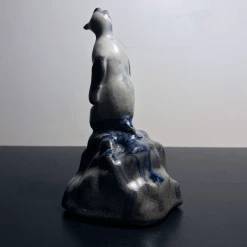 Tuxedo Park Junk Shop Fulper Penguin Flower Frog Circa 1910 New Arrivals