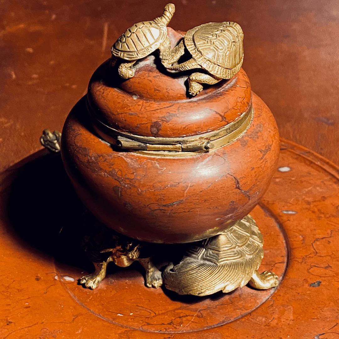 Tuxedo Park Junk Shop New Arrivals Napoleon III Marble Ormolu Mounted Inkwell 3 Tuxedo Park Junk Shop New Arrivals Napoleon III Marble Ormolu Mounted Inkwell