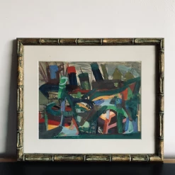 Tuxedo Park Junk Shop Josef Presser Abstract City Fine Art