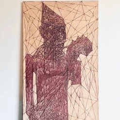 Tuxedo Park Junk Shop Jaques Dunham Abstract Oil On Canvas 1961