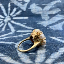 Tuxedo Park Junk Shop Jewelry Pearl And Diamond Crown