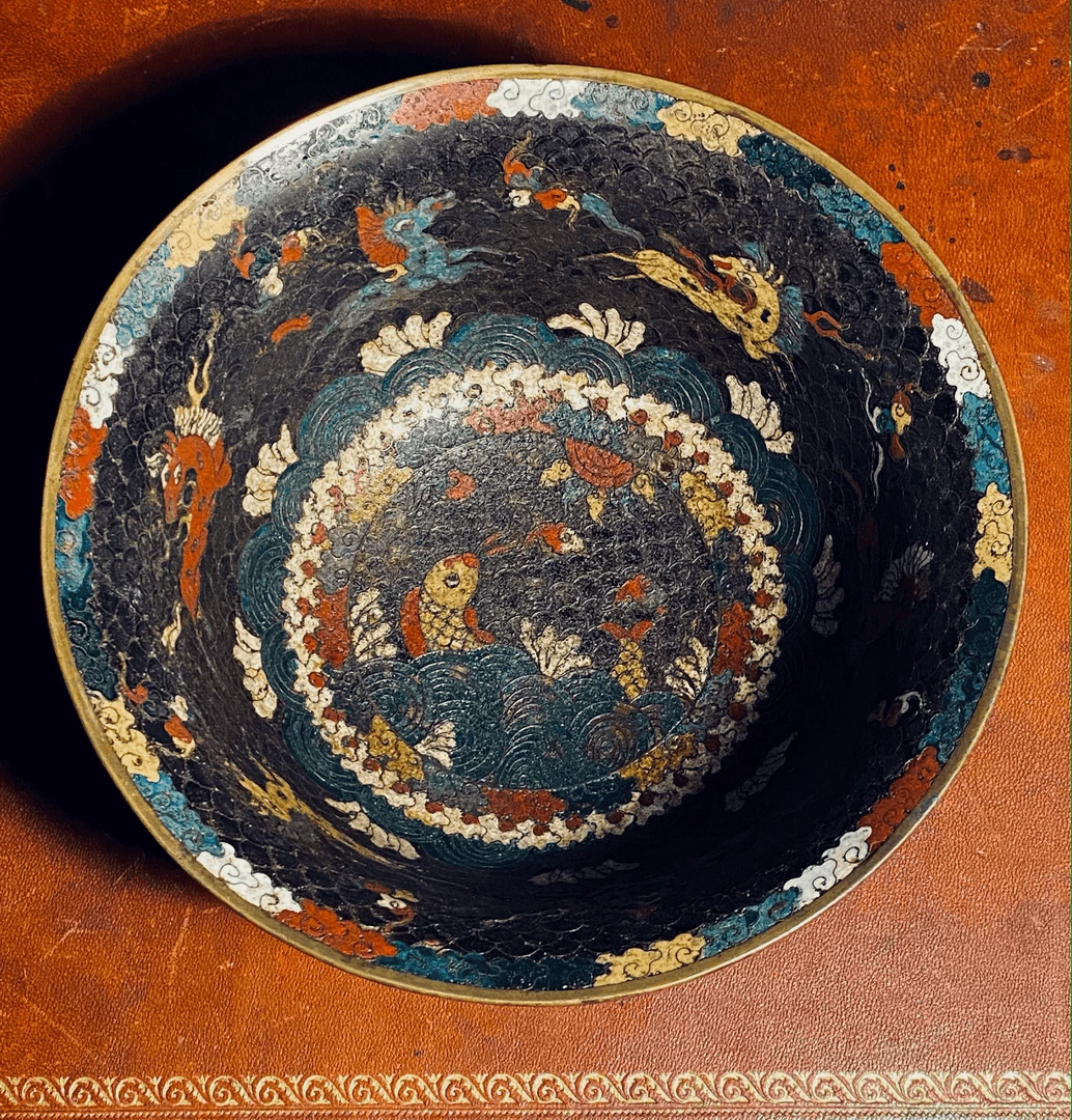 Tuxedo Park Junk Shop Chinese Horses Of Mu Wang Fang Ming Cloisonné Bowl New Arrivals 4 Tuxedo Park Junk Shop Chinese Horses Of Mu Wang Fang Ming Cloisonné Bowl New Arrivals