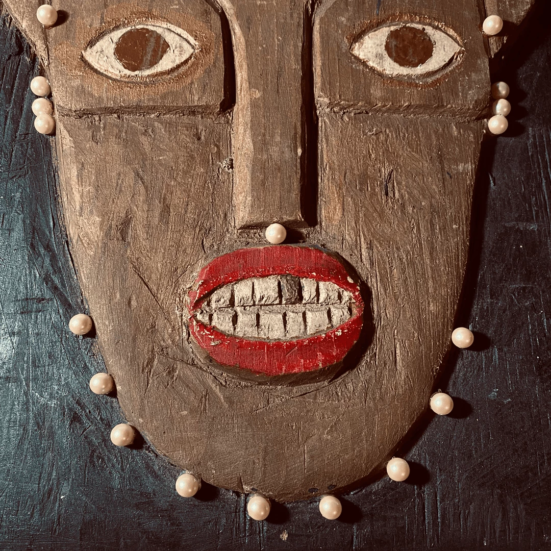 Tuxedo Park Junk Shop Carved Wood Folk Art Portrait 4 Tuxedo Park Junk Shop Carved Wood Folk Art Portrait