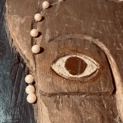 Tuxedo Park Junk Shop Carved Wood Folk Art Portrait 6 Tuxedo Park Junk Shop Carved Wood Folk Art Portrait