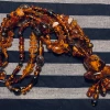 Tuxedo Park Junk Shop Natural Baltic Amber Necklace With Tassel
