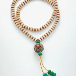 Tuxedo Park Junk Shop Tibetan Agate And Turquoise Prayer Beads New Arrivals