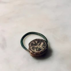 Tuxedo Park Junk Shop Jewelry Egyptian Scaraboid Ring Ca. 943 To 332 BCE