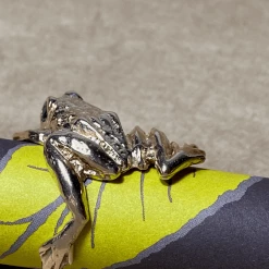 Tuxedo Park Junk Shop 14K Gold And Tourmaline Tree Frog Ring