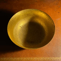 Tuxedo Park Junk Shop New Arrivals Louis C. Tiffany Furnaces Inc. Favrile Bronze Flared And Footed Bowl C. 1930