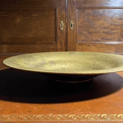 Tuxedo Park Junk Shop Louis C. Tiffany Furnaces Inc. Favrile Bronze Bowl With Flared Rim Circa 1930