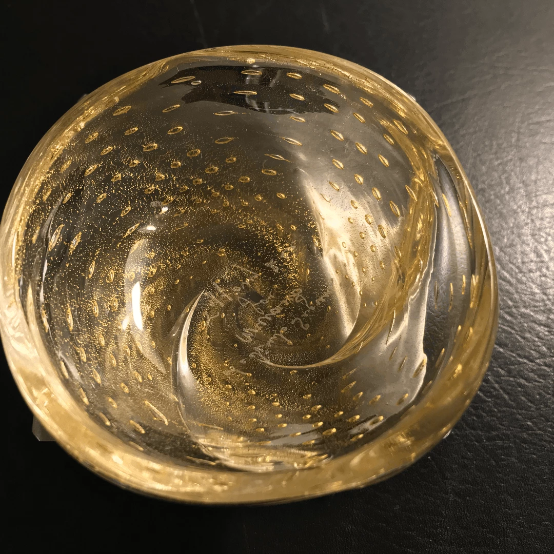 Tuxedo Park Junk Shop Archimede Seguso For Tiffany & Co. Small Murano Bowl 3 Tuxedo Park Junk Shop Archimede Seguso For Tiffany & Co. Small Murano Bowl