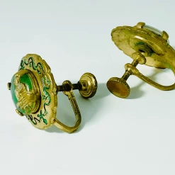 Tuxedo Park Junk Shop Vintage Buddha Earrings