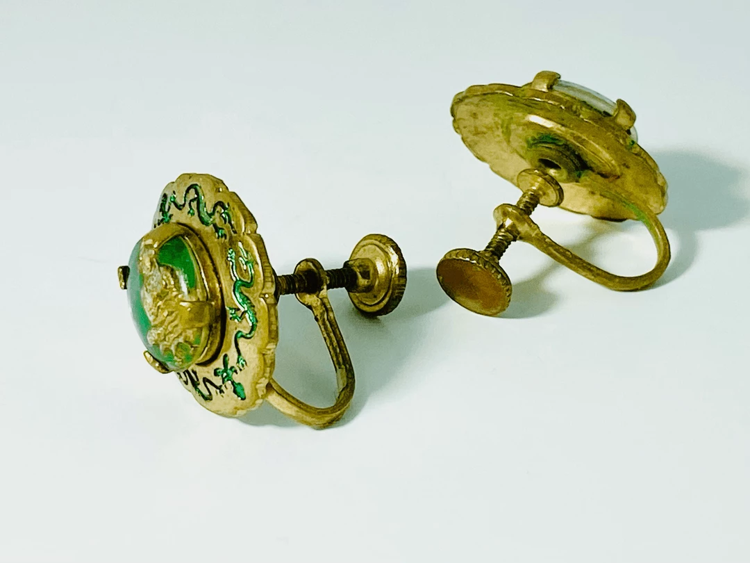 Tuxedo Park Junk Shop Vintage Buddha Earrings 2 Tuxedo Park Junk Shop Vintage Buddha Earrings