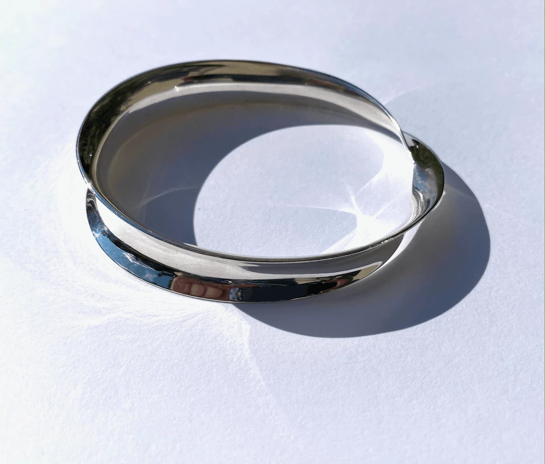 Tuxedo Park Junk Shop Sterling Silver Ellipse Bangle New Arrivals 2 Tuxedo Park Junk Shop Sterling Silver Ellipse Bangle New Arrivals