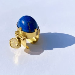 Tuxedo Park Junk Shop Mary Kretsinger Lapis And Opal Ring 5 Tuxedo Park Junk Shop Mary Kretsinger Lapis And Opal Ring