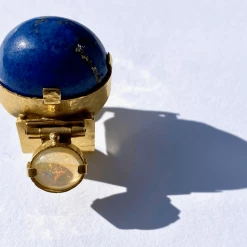 Tuxedo Park Junk Shop Mary Kretsinger Lapis And Opal Ring