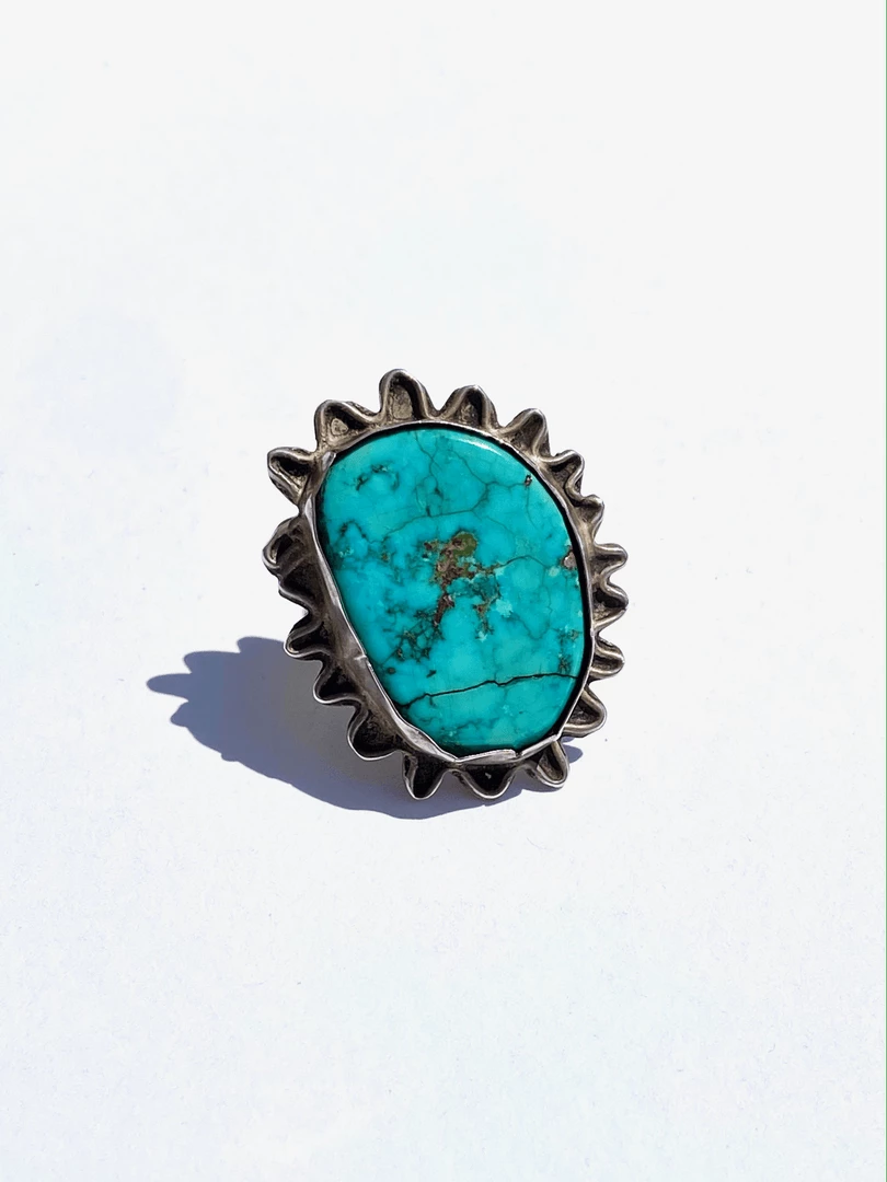 Tuxedo Park Junk Shop Old Pawn Sleeping Beauty Turquoise Ring 1 Tuxedo Park Junk Shop Old Pawn Sleeping Beauty Turquoise Ring