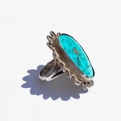 Tuxedo Park Junk Shop Old Pawn Sleeping Beauty Turquoise Ring
