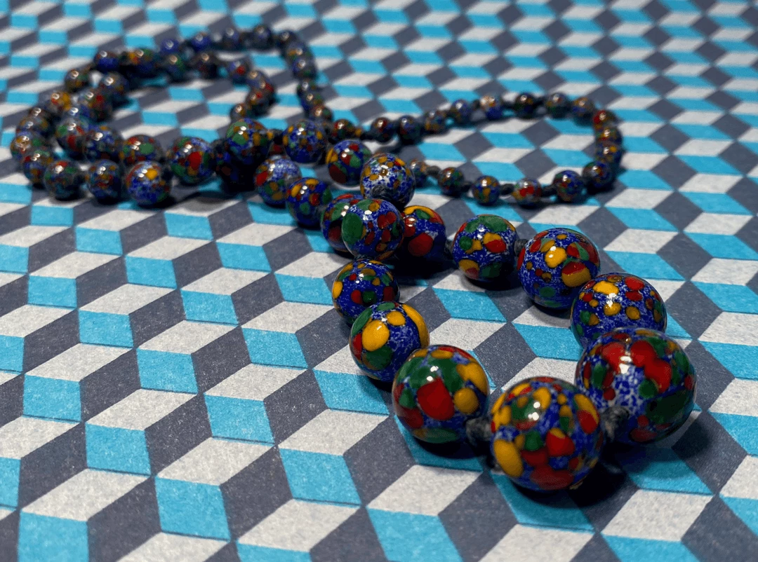 Tuxedo Park Junk Shop New Arrivals Graduated Strand Of Murano Glass 2 Tuxedo Park Junk Shop New Arrivals Graduated Strand Of Murano Glass