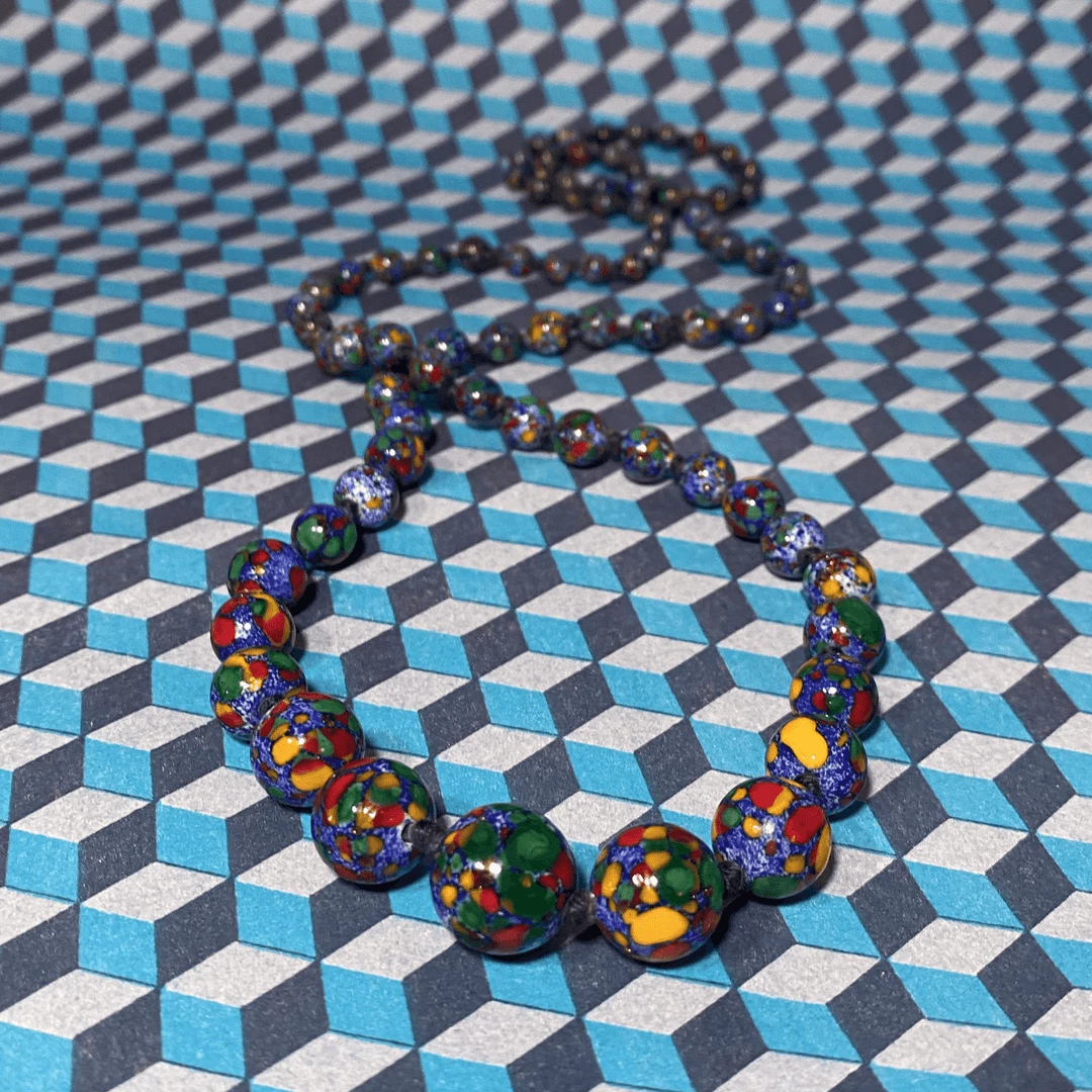 Tuxedo Park Junk Shop New Arrivals Graduated Strand Of Murano Glass 3 Tuxedo Park Junk Shop New Arrivals Graduated Strand Of Murano Glass