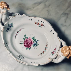 Tuxedo Park Junk Shop Von Schierholz Handmalerei Putti Dish New Arrivals