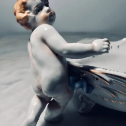 Tuxedo Park Junk Shop Von Schierholz Handmalerei Putti Dish New Arrivals