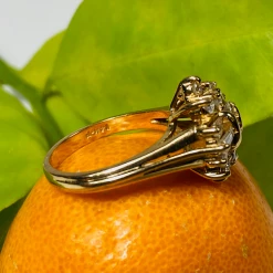 Tuxedo Park Junk Shop Gold And Diamond Dinner Ring New Arrivals