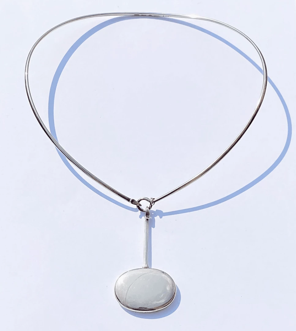 Tuxedo Park Junk Shop Viviana Torun Bülow-Hübe For Georg Jensen Necklace C. 1960 New Arrivals 1 Tuxedo Park Junk Shop Viviana Torun Bülow-Hübe For Georg Jensen Necklace C. 1960 New Arrivals