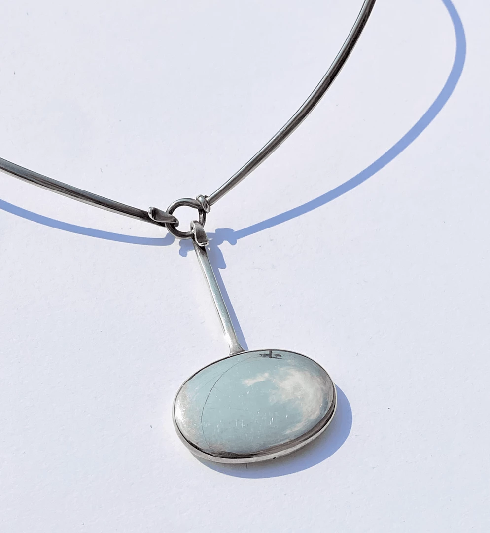 Tuxedo Park Junk Shop Viviana Torun Bülow-Hübe For Georg Jensen Necklace C. 1960 New Arrivals 2 Tuxedo Park Junk Shop Viviana Torun Bülow-Hübe For Georg Jensen Necklace C. 1960 New Arrivals